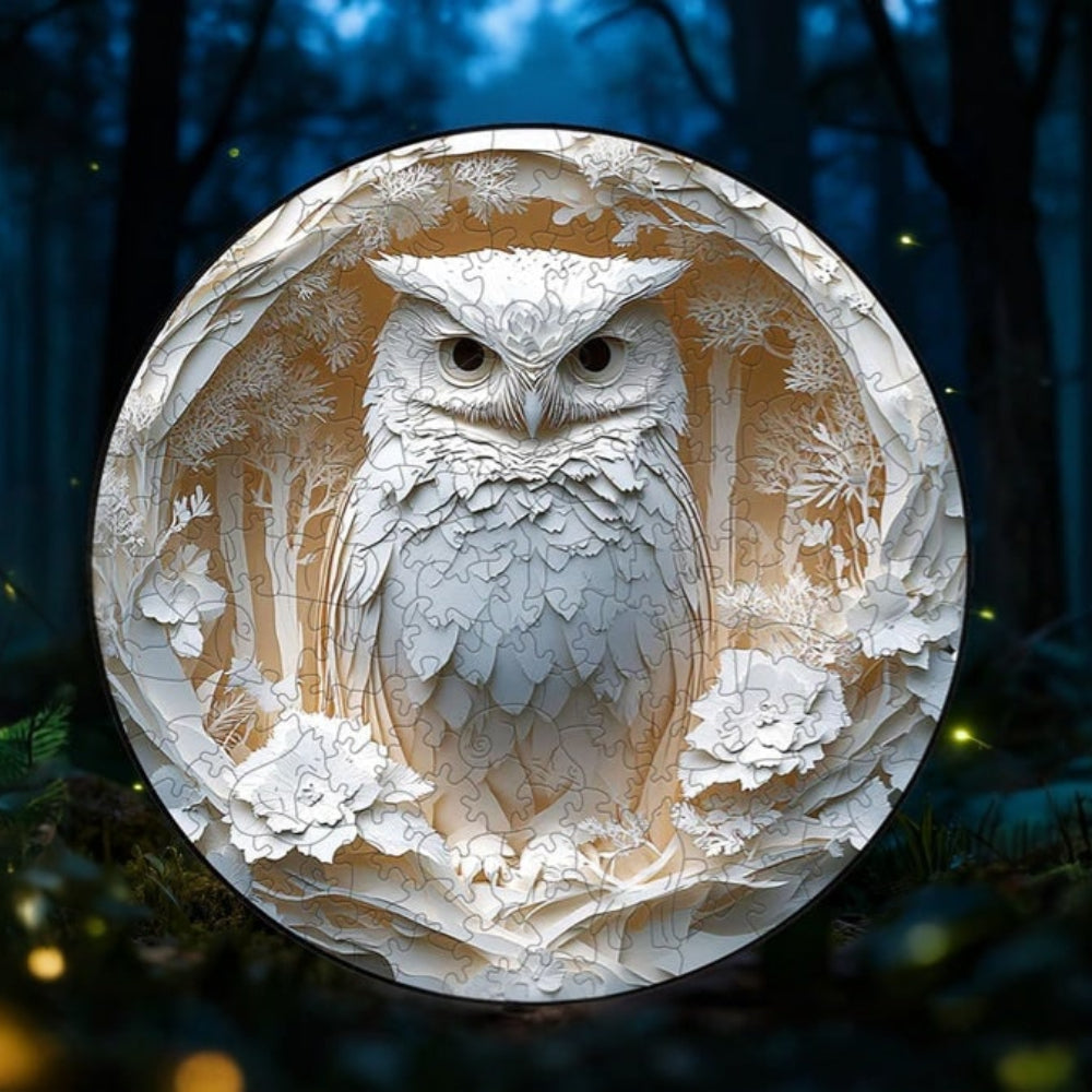 3D Owl Art Puzzle for Adults