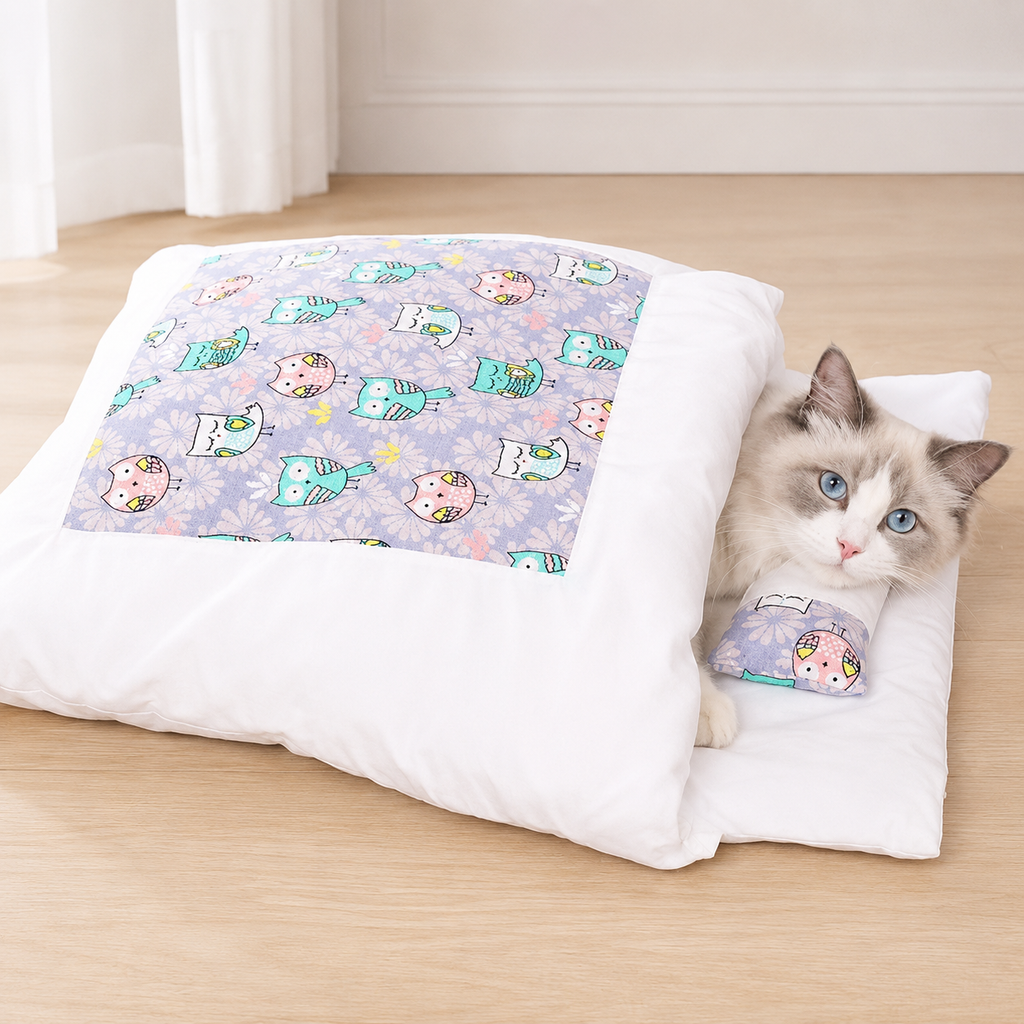Cozy Cat Sleeping Bag Bed