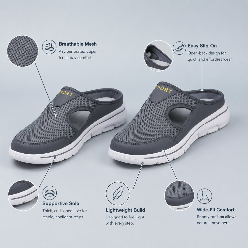 Men's Orthopedic Slippers Slip-On | Footwear