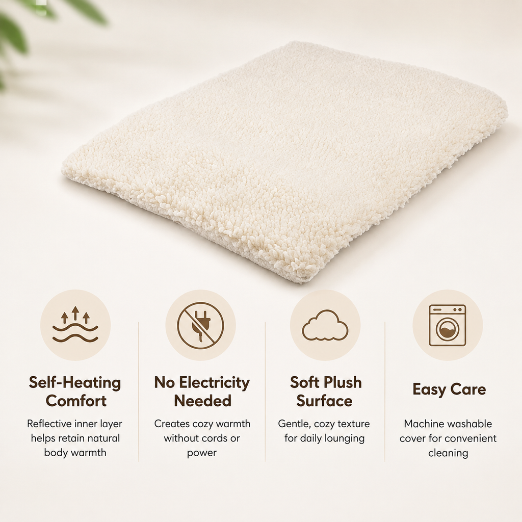 Self-Heating Cat Pad Non-Electric
