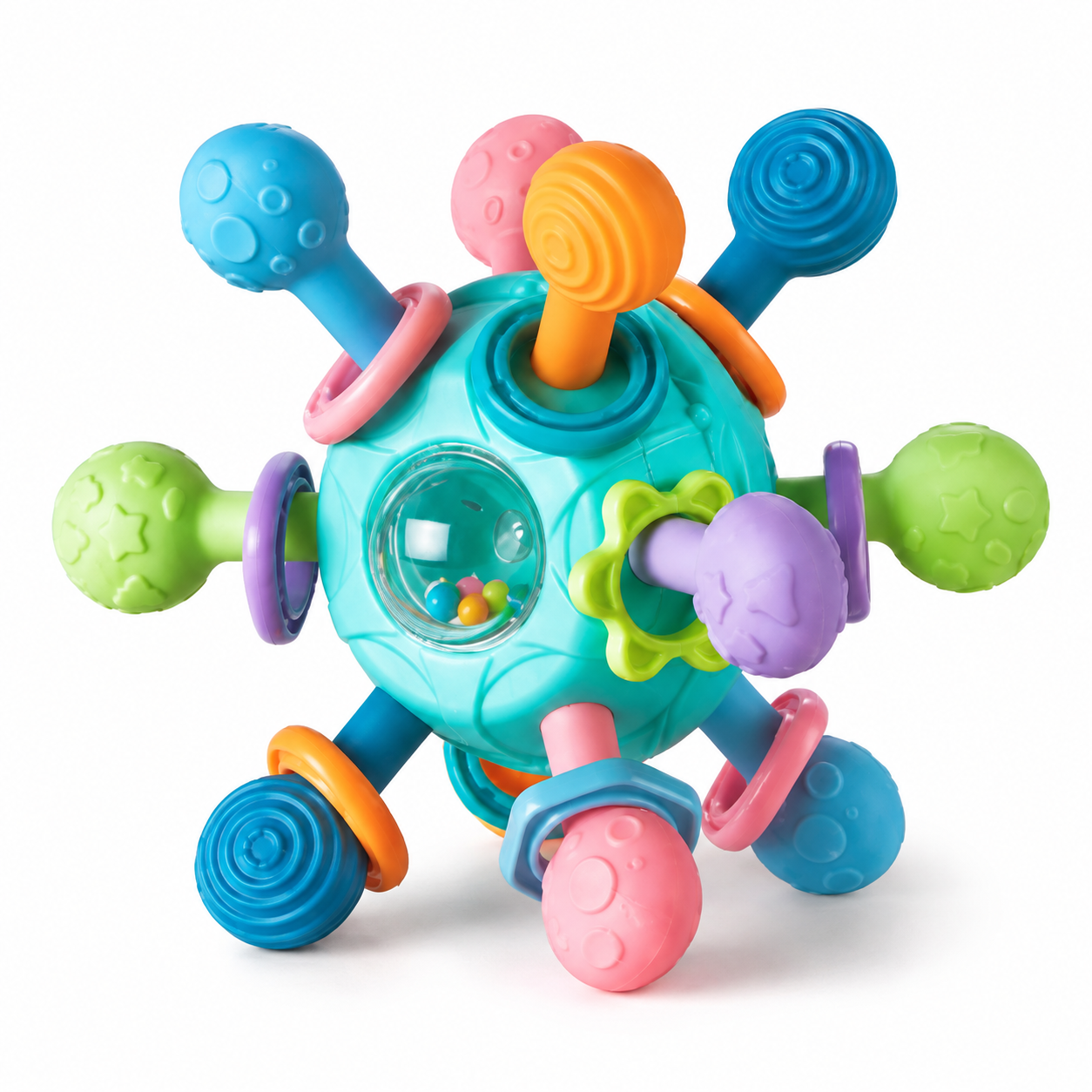 Sensory Textured Rattle Ball Toy