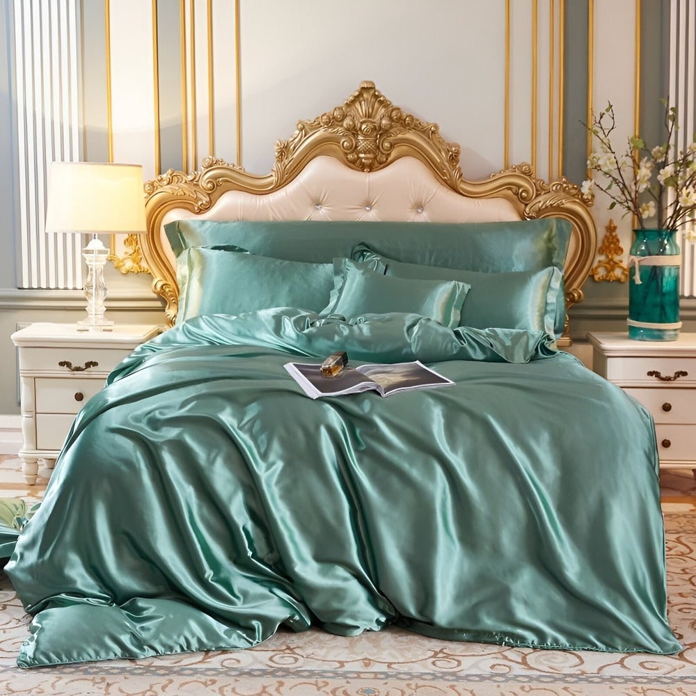 Breathable Silk Duvet Cover Set