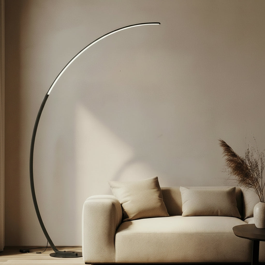 Arc Floor Lamp Modern LED Adjustable Reading Light