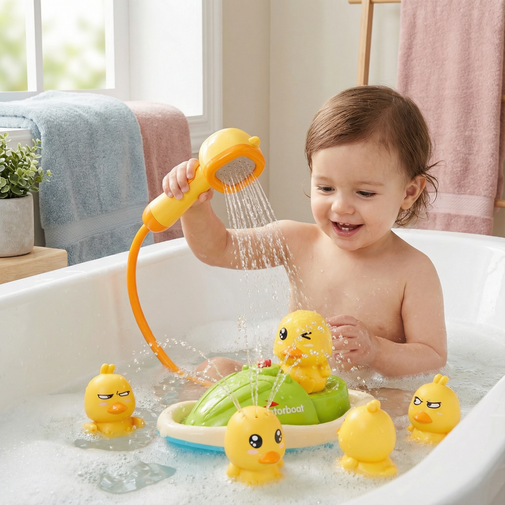Interactive Bath Water Toy Playset