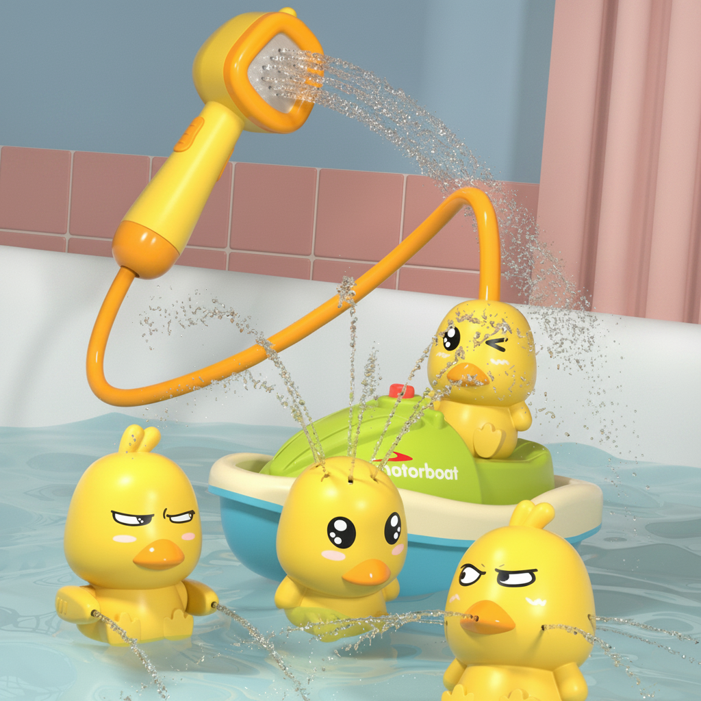 Interactive Bath Water Toy Playset