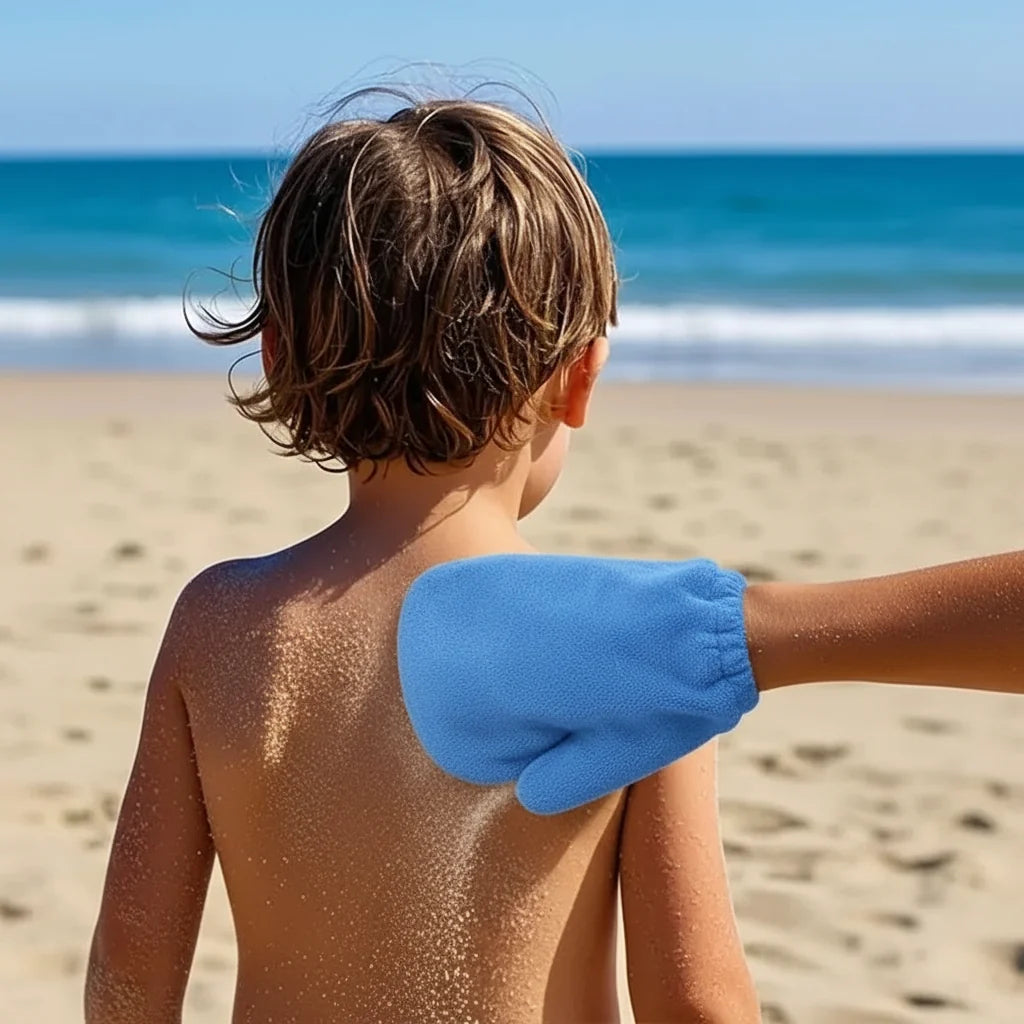 Beach Accessories Sand Remover Mitts Quick Dry Design
