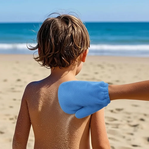 Beach Accessories Sand Remover Mitts Quick Dry Design