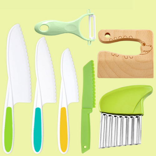 Children's Kitchen Set Play Safe Cutting Tools
