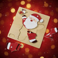 Christmas Puzzle Set Fun Activity Holiday Themed