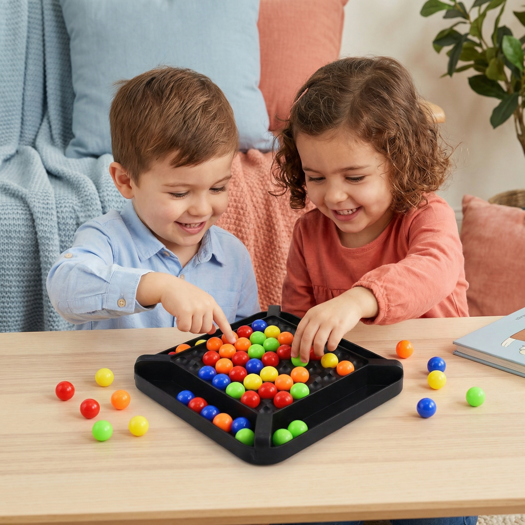 Color Matching Game Family Board Game Educational Toy