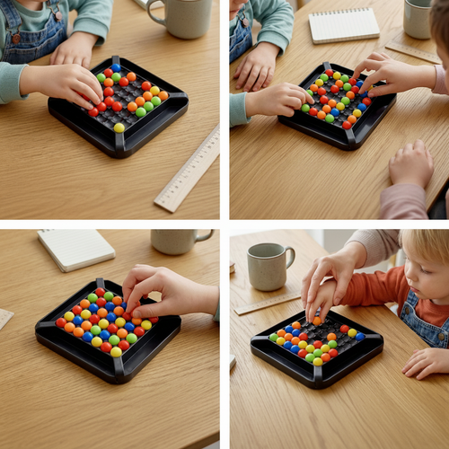 Color Matching Game Family Board Game Educational Toy