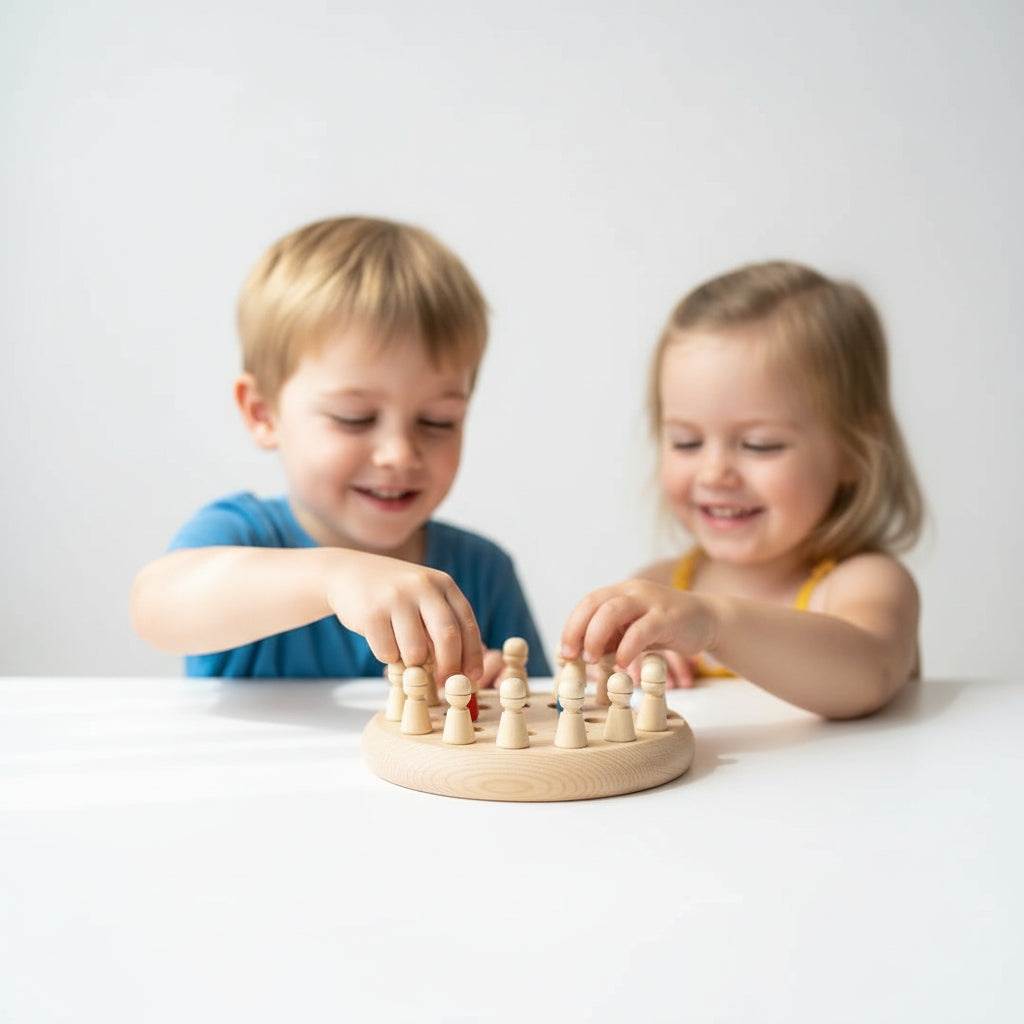 Color Matching Game Family Night Enhances Memory Fun