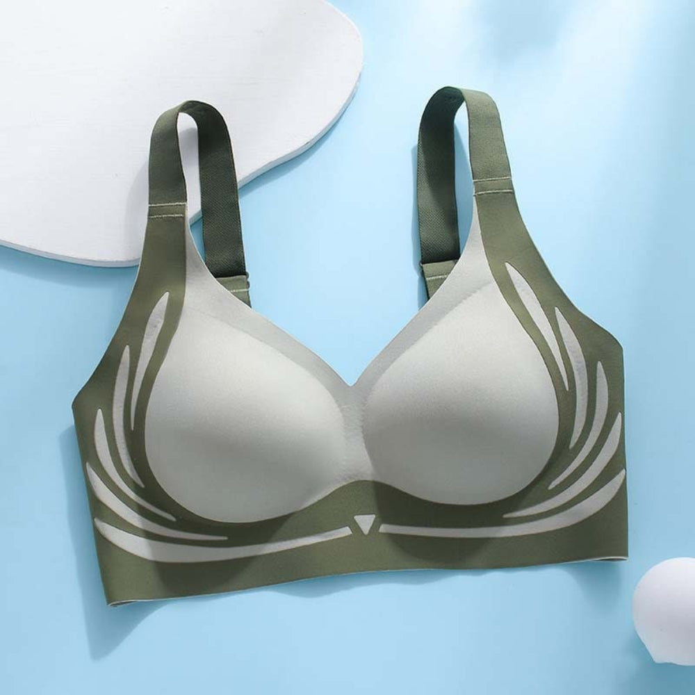 Wireless Seamless Push-Up Bra