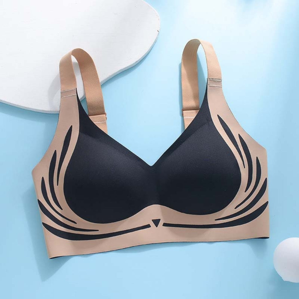 Wireless Seamless Push-Up Bra