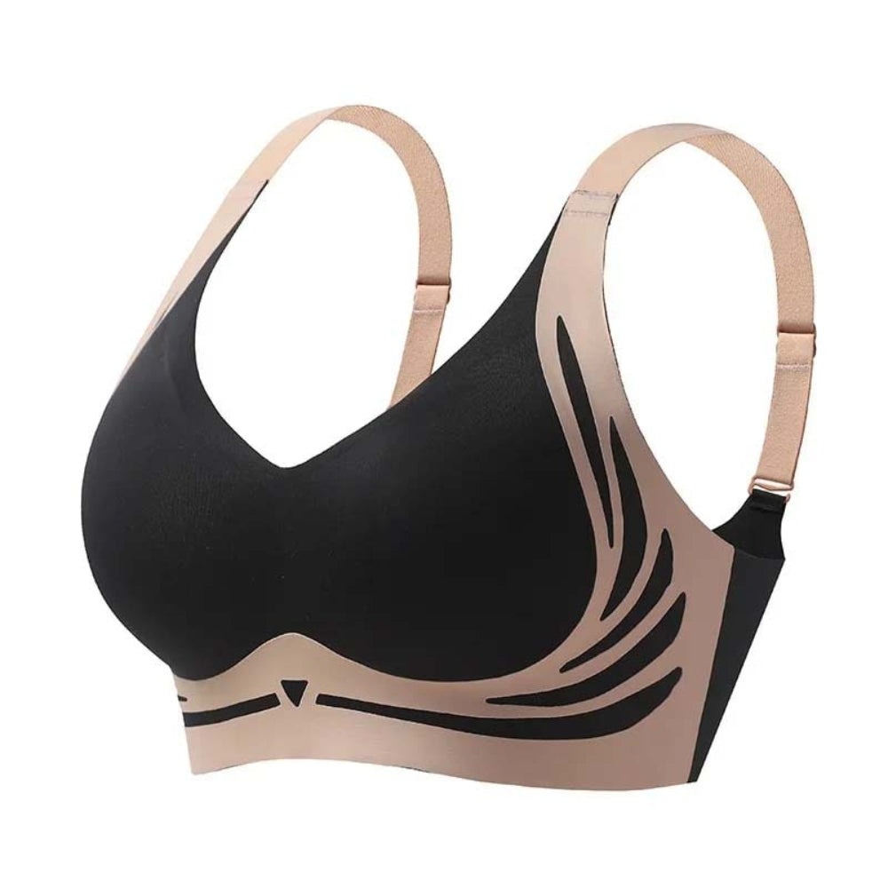 Wireless Seamless Push-Up Bra