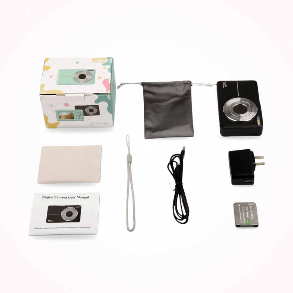 Vintage-Style Compact Digital Camera