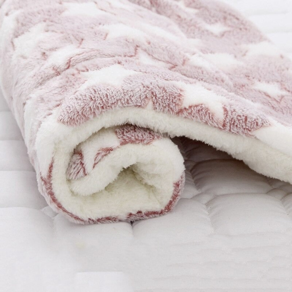 Soft Plush Cozy Pet Throw Blanket