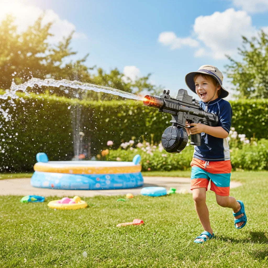 Electric Water Gun Children's Water Gun Fun Outdoor Play