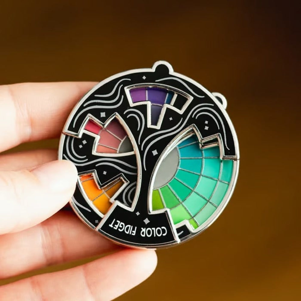 Fidget Pin Color Theory Toy