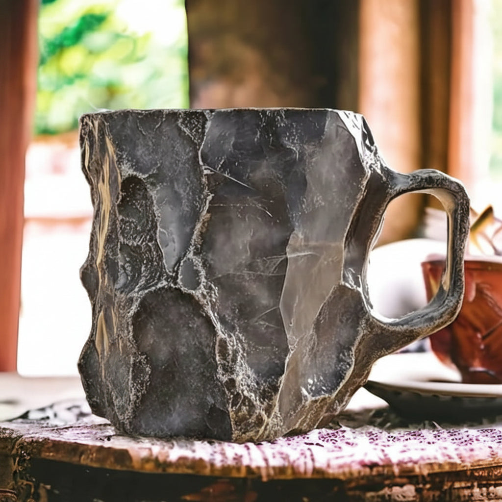 Handcrafted Insulated Crystal Coffee Mug