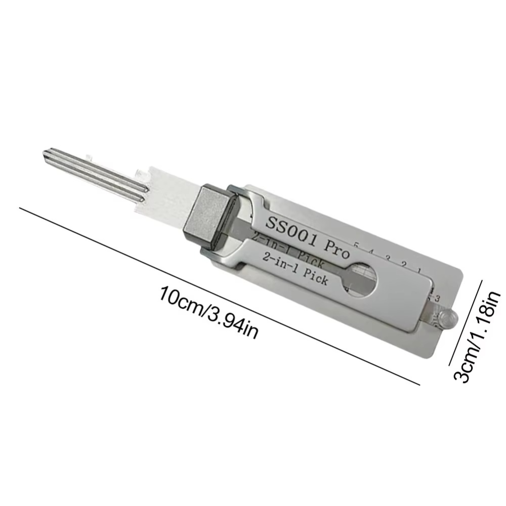 Locksmith Key Decoder Tool