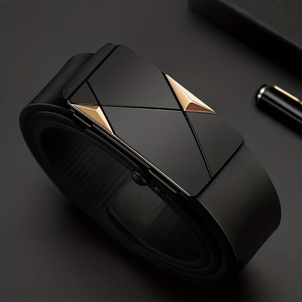Men's Adjustable Automatic Buckle Belt