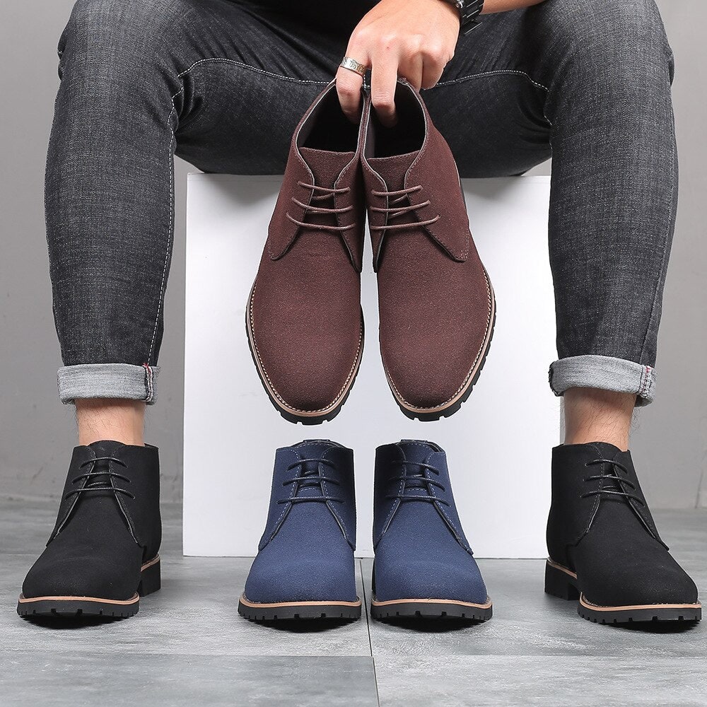 Men's Slip-On Ankle Boots