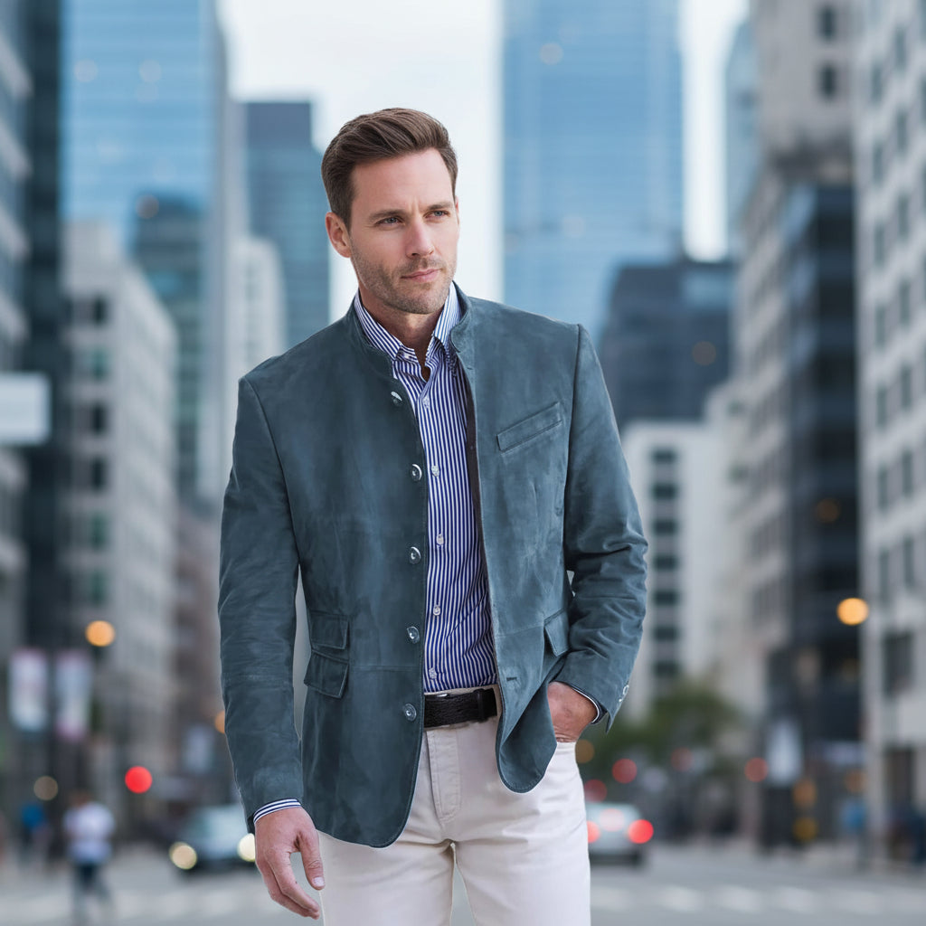Men's Casual Blazer Jacket