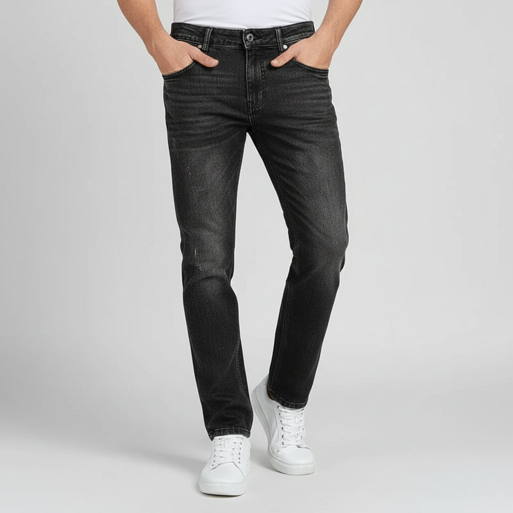 Men's Casual Denim Jeans Pockets | Fit