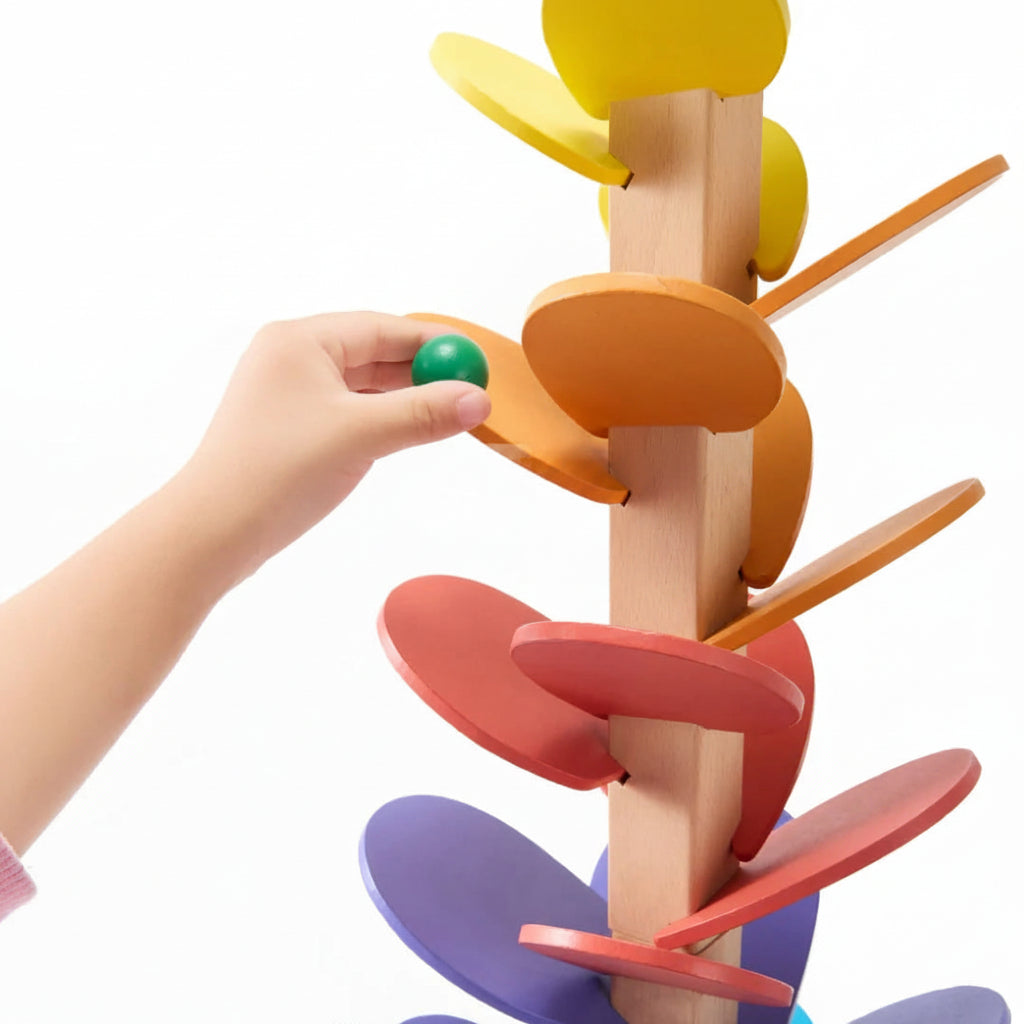 Musical Tree Toy Toddlers Colorful Wooden Activity Playset