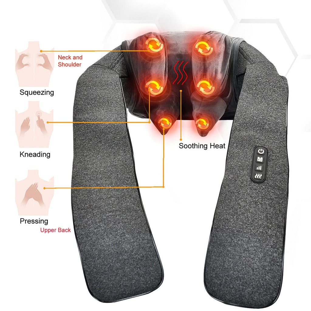 Neck Massager Shoulder Massager Soothing Heat Relief