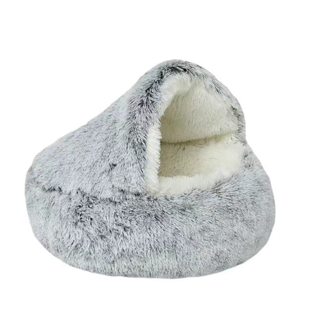 Cozy Pet Cave Bed for Cats & Dogs
