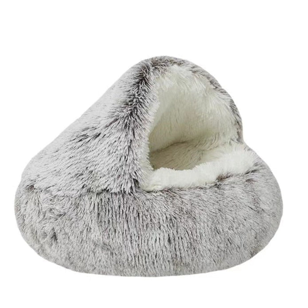Cozy Pet Cave Bed for Cats & Dogs