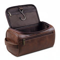 Leather Travel Toiletry Bag