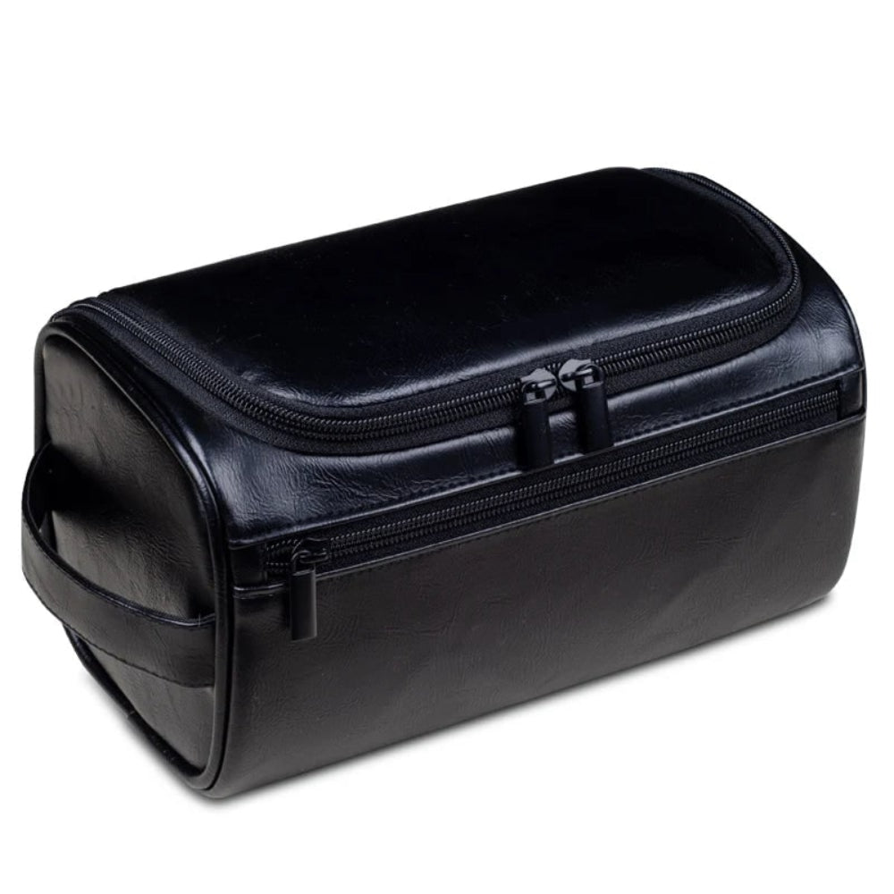 Leather Travel Toiletry Bag