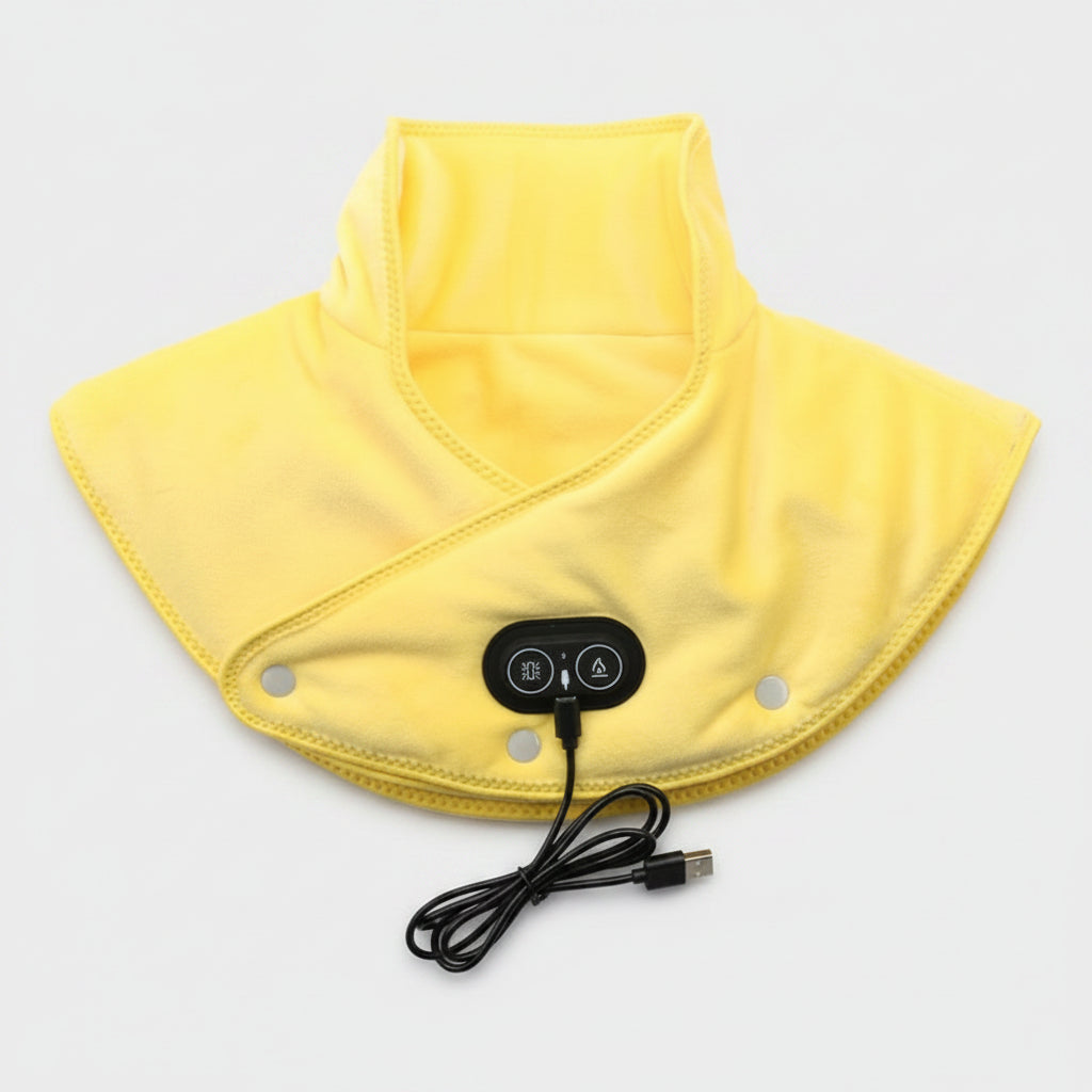 USB Heated Vibration Massage Pad