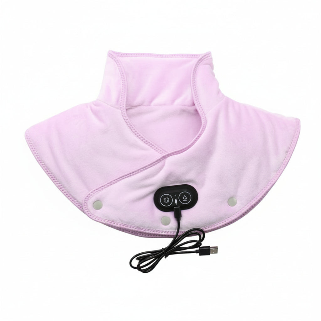 USB Heated Vibration Massage Pad