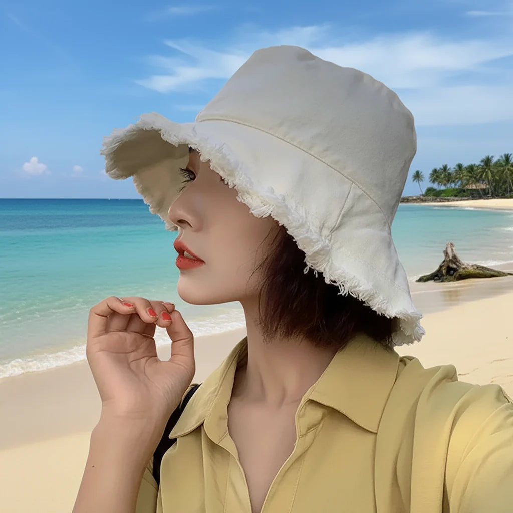 Women's Bucket Hat Fisherman Cap | Sun Hat