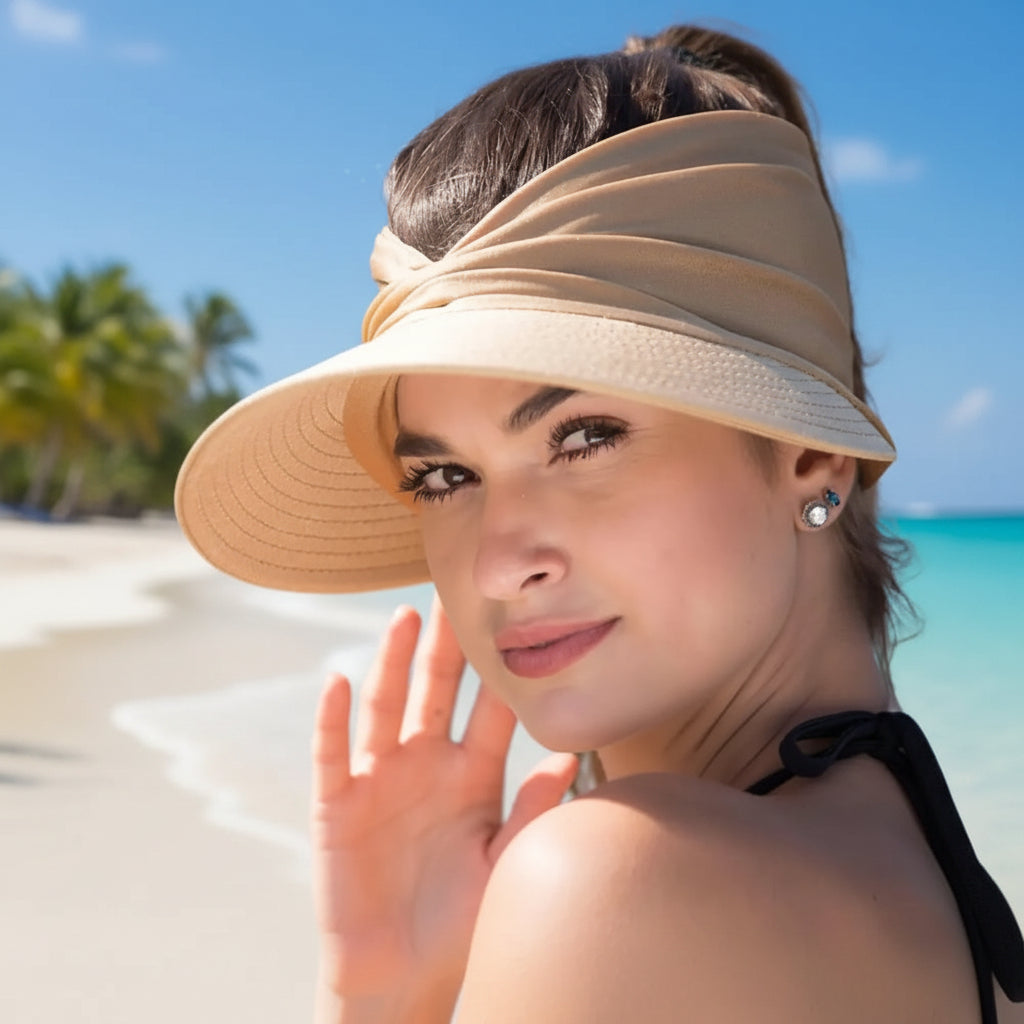 Women's Wide Brim Sun Beach Hat Packable | Sun Protection